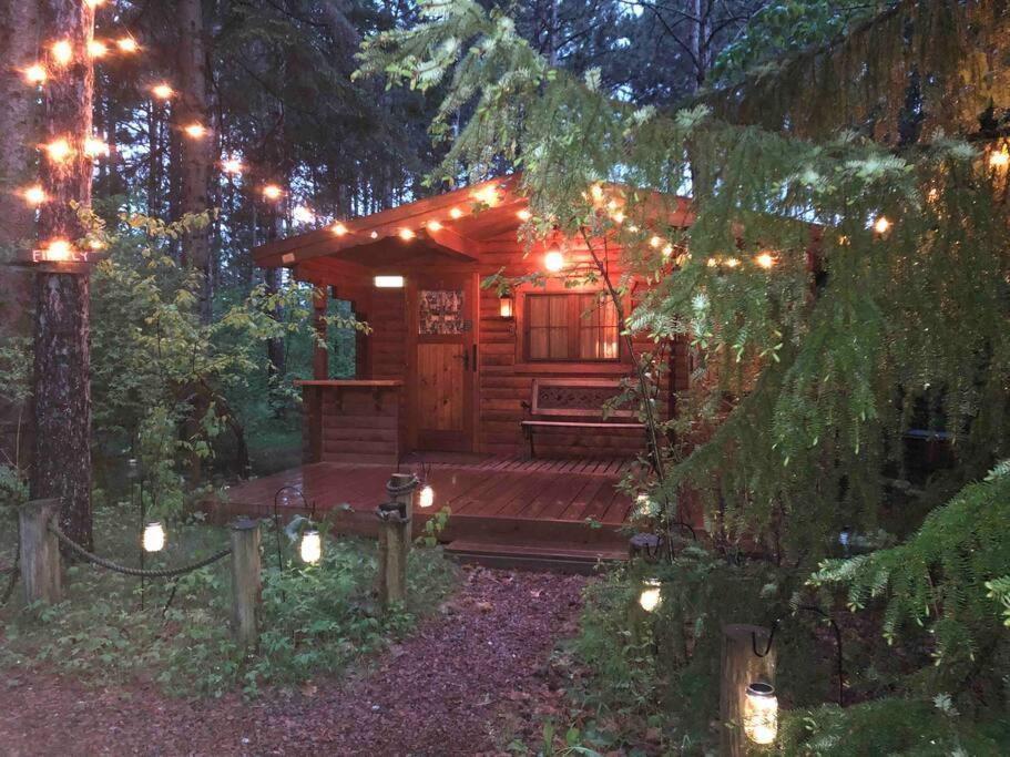 Fancy Fireflies Cabin Hayward Esterno foto