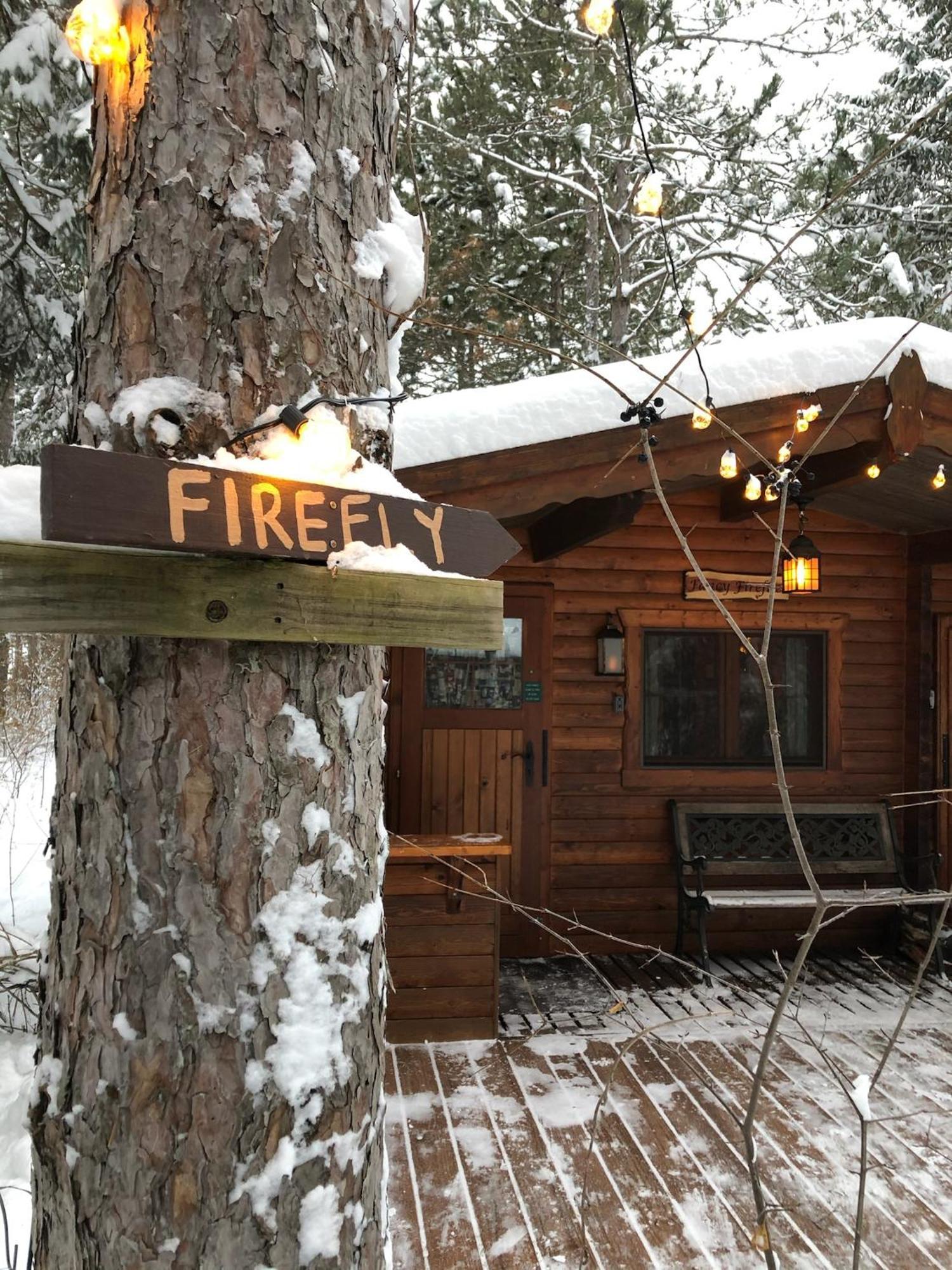 Fancy Fireflies Cabin Hayward Esterno foto