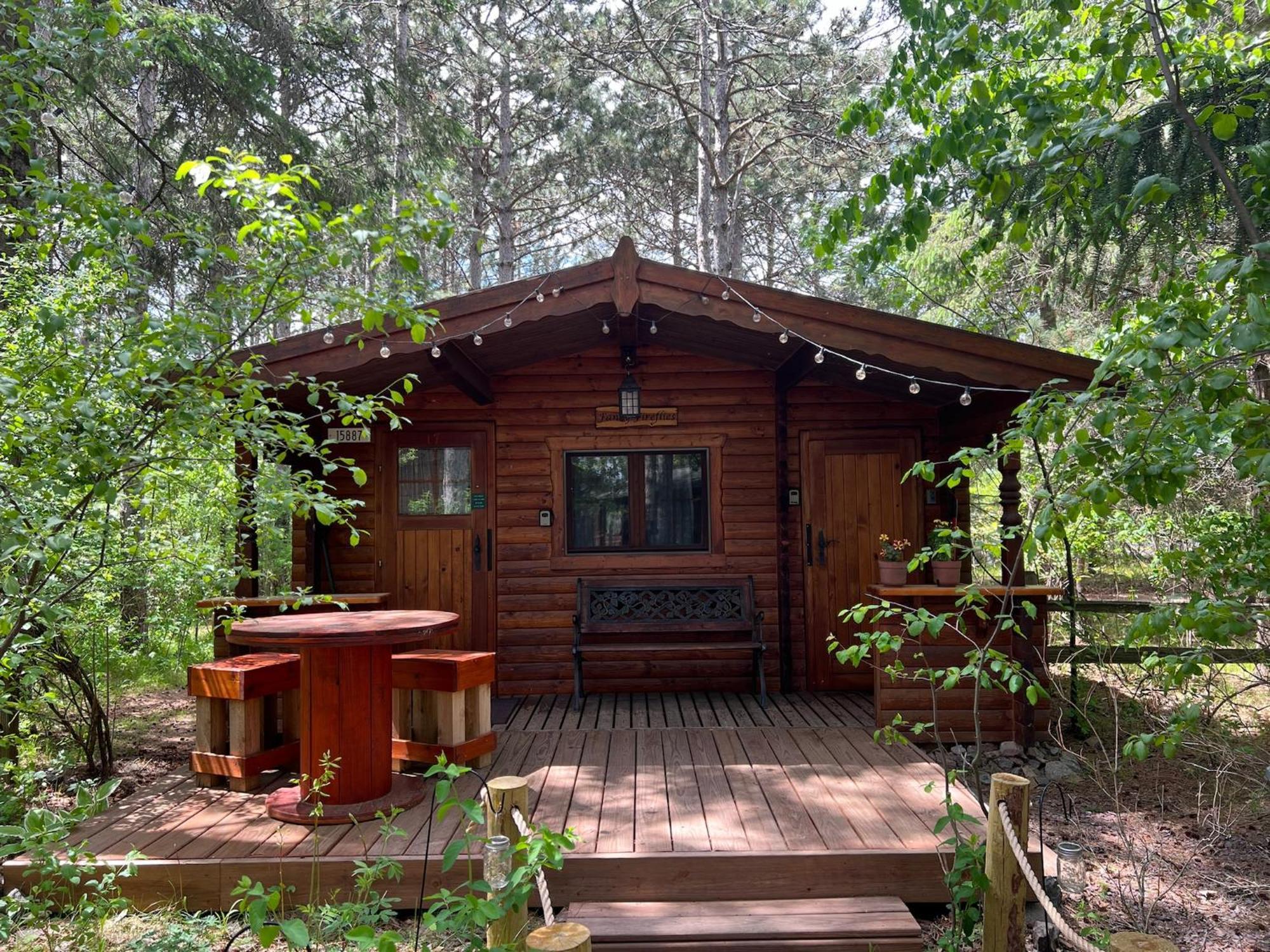 Fancy Fireflies Cabin Hayward Esterno foto